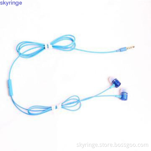 Fashionable metal earphone with high quality